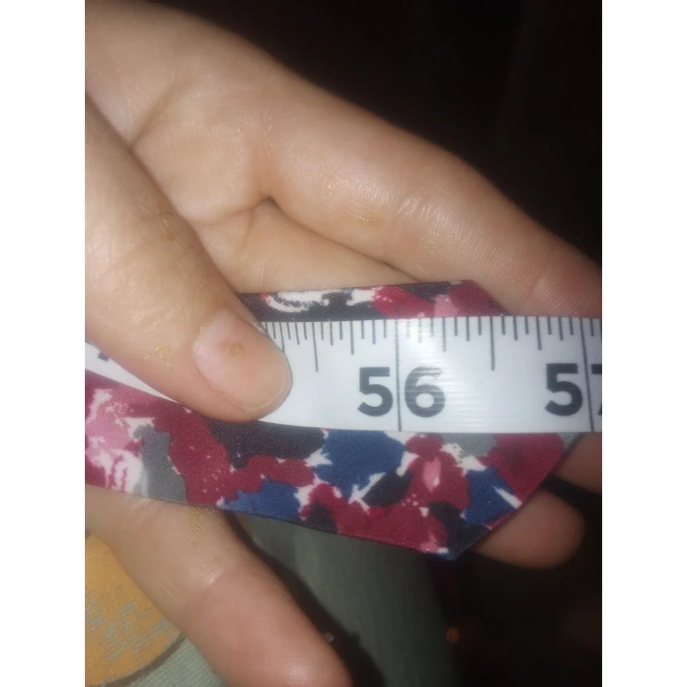 London Fog Vintage‎ Neck Toe Abstract Polyester 57L Multicolor